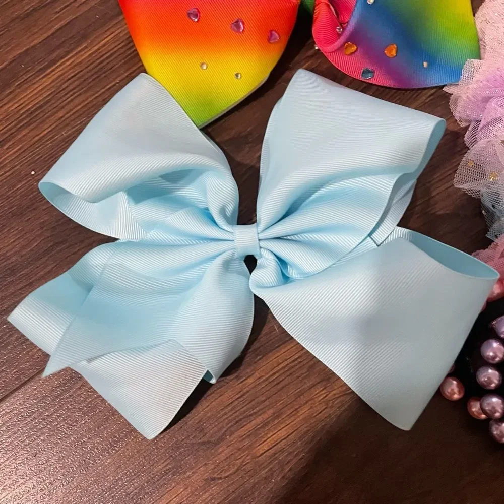 Lot of JoJo‎ Siwa Large Cheer Bows and other hair accessories.